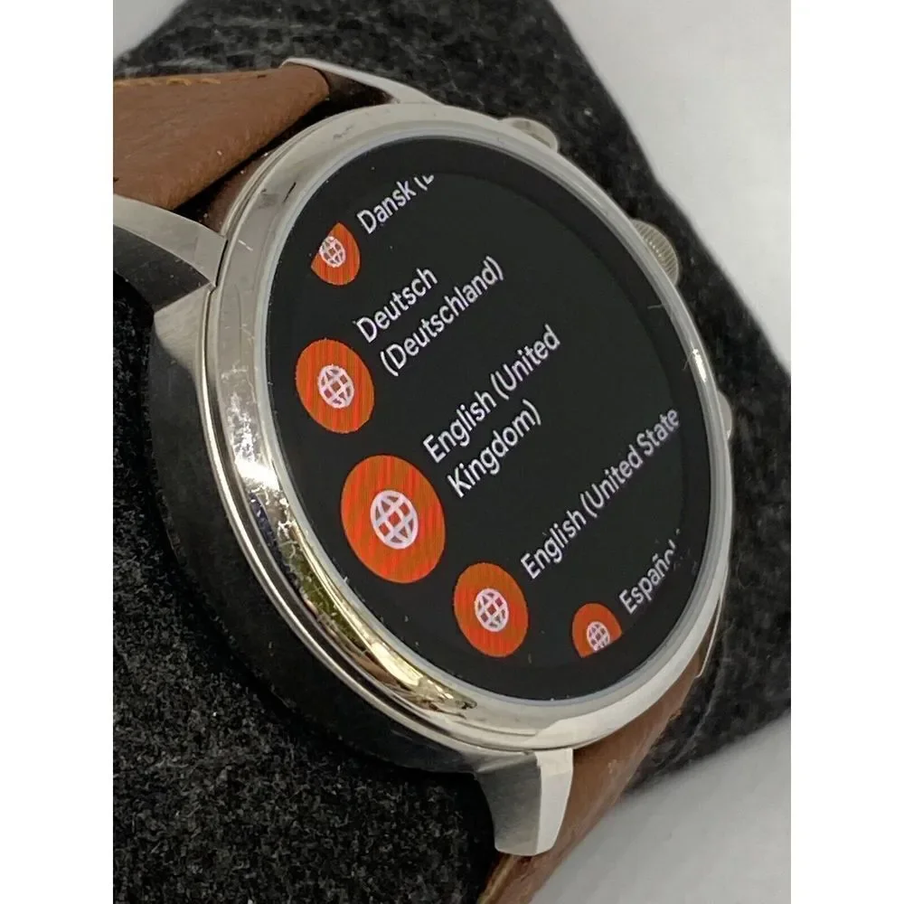 Fossil Gen 4 Authentic Digital Dial Smart Watch Custom Band FTW6017 LT314